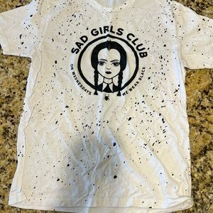 Sad Girls Club Wednesday Addams top